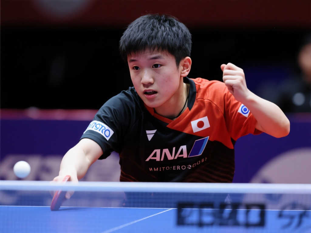 乒乓球世界杯男单八强战：雨果以4-1力克张本智和